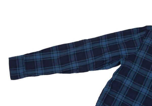 Papas Cotton Checked Button-down Long Sleeve Shirt K-161215_007