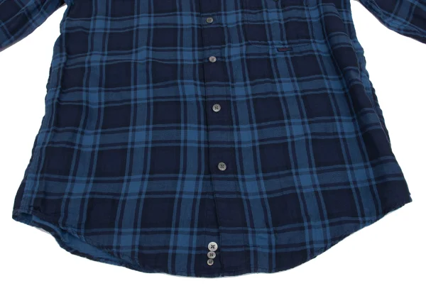 Papas Cotton Checked Button-down Long Sleeve Shirt K-161215_010