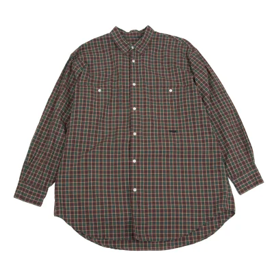 Papas Cotton Checked Long Sleeve Shirt