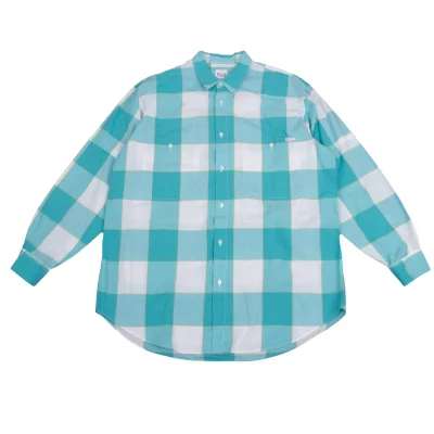 Papas Cotton Checked Long Sleeve Shirt