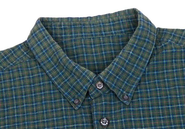 Papas Checker Short Sleeve Shirt K-161220_003