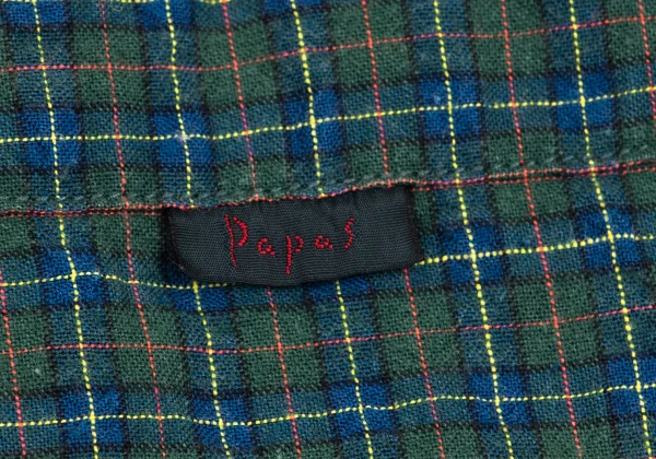 Papas Checker Short Sleeve Shirt K-161220_007