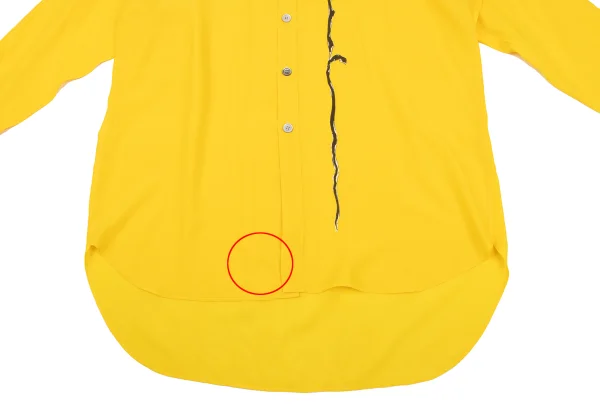 Yohji Yamamoto POUR HOMME Floral Printed Rayon Shirt K-161224_010