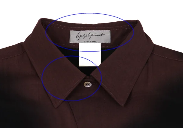Yohji Yamamoto POUR HOMME Top Gradation Long Sleeve Shirt K-161226_003