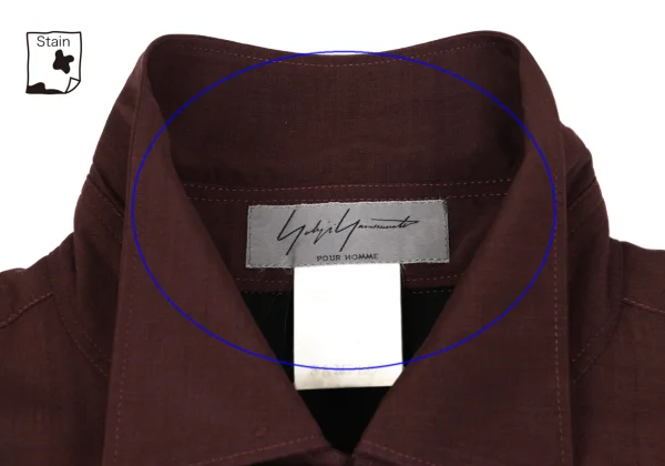Yohji Yamamoto POUR HOMME Top Gradation Long Sleeve Shirt K-161226_005
