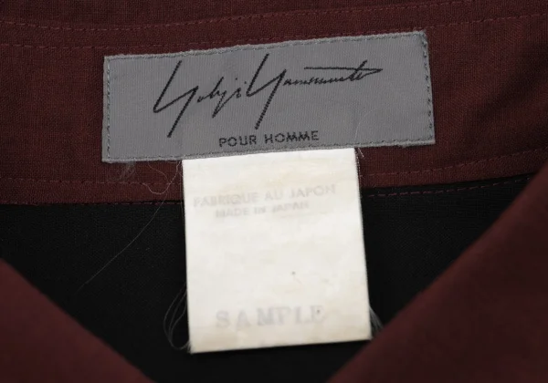 Yohji Yamamoto POUR HOMME Top Gradation Long Sleeve Shirt K-161226_014
