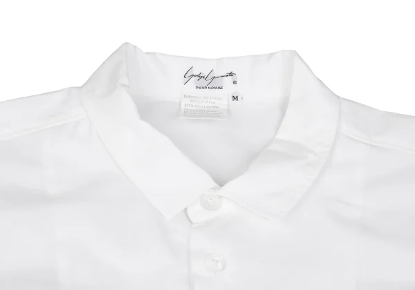 Yohji Yamamoto POUR HOMME Gather Design Cotton Shirt K-161228_003