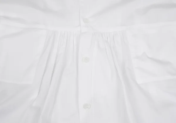 Yohji Yamamoto POUR HOMME Gather Design Cotton Shirt K-161228_004