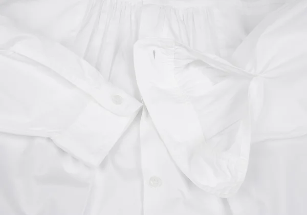 Yohji Yamamoto POUR HOMME Gather Design Cotton Shirt K-161228_006