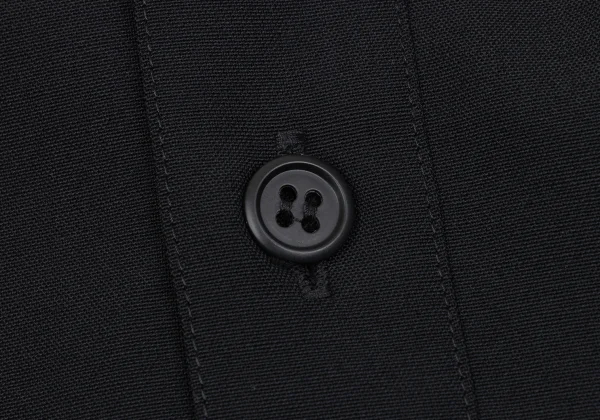 Yohji Yamamoto POUR HOMME Western Yoke Zip Pocket Wool Shirt K-161230_005