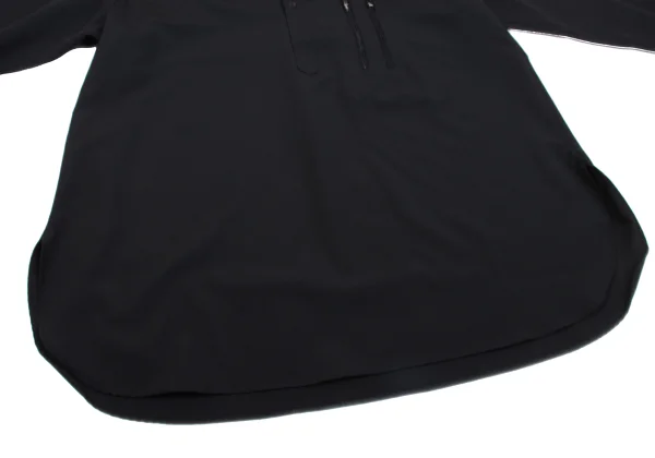 Yohji Yamamoto POUR HOMME Western Yoke Zip Pocket Wool Shirt K-161230_011