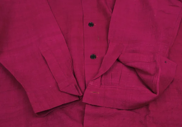 Yohji Yamamoto POUR HOMME Silk Wrinkled Shirt K-161232_007