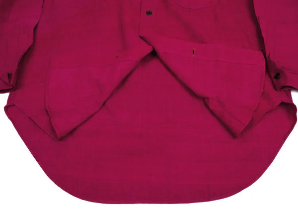 Yohji Yamamoto POUR HOMME Silk Wrinkled Shirt K-161232_013