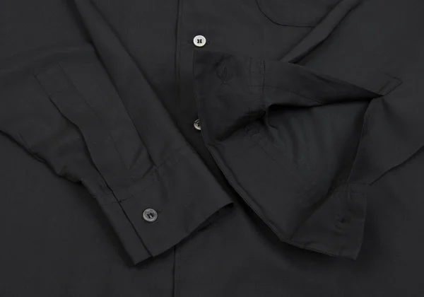 Yohji Yamamoto POUR HOMME Skull Trompe L'oeil Print Poly Shirt K-161234_008