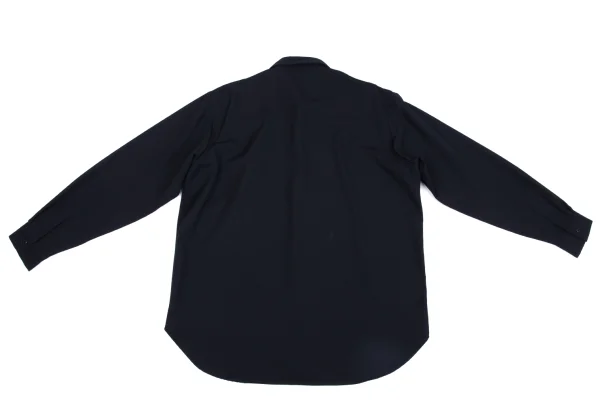 Yohji Yamamoto POUR HOMME Wool Zip Pocket Flap Shirt K-161236_014