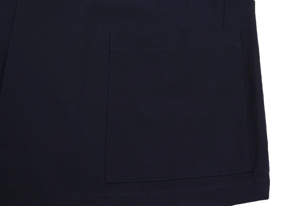 Yohji Yamamoto POUR HOMME Crochet Switching Wool Gaba Jacket K-161239_010