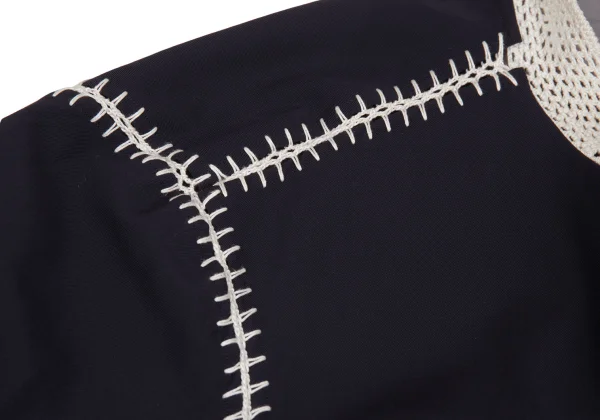 Yohji Yamamoto POUR HOMME Crochet Design Wool Jacket K-161241_006