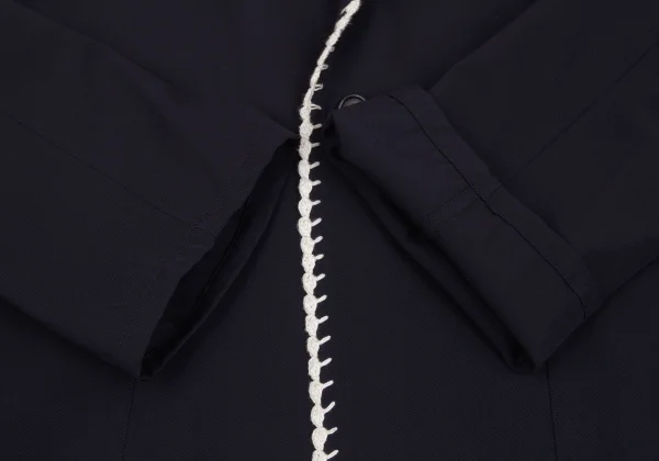 Yohji Yamamoto POUR HOMME Crochet Design Wool Jacket K-161241_007