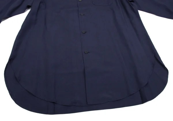 Yohji Yamamoto POUR HOMME Crochet Lace Switching Shirt K-161242_008