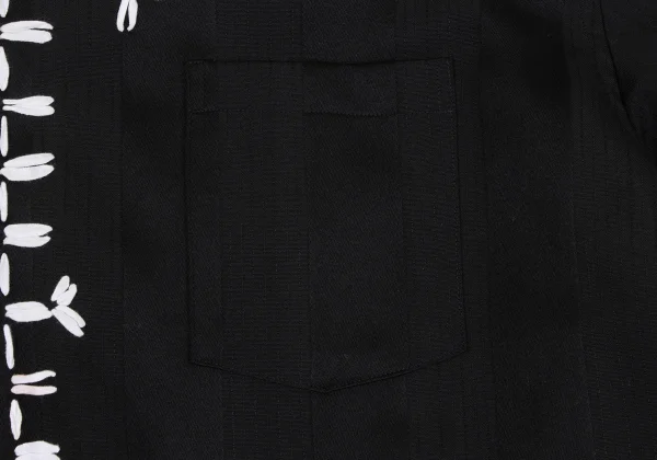 Yohji Yamamoto POUR HOMME Stripe Jacquard Stitch Top K-161243_006