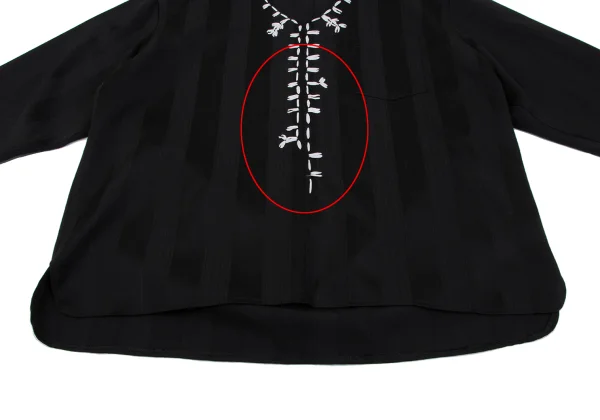 Yohji Yamamoto POUR HOMME Stripe Jacquard Stitch Top K-161243_009