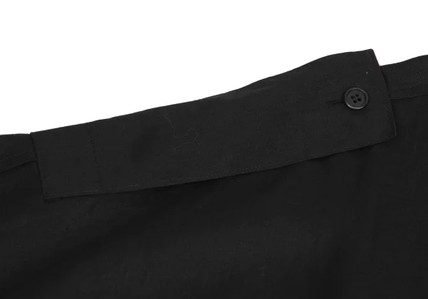 Yohji Yamamoto POUR HOMME Linen Epaulette Shirt Coat K-161246_004