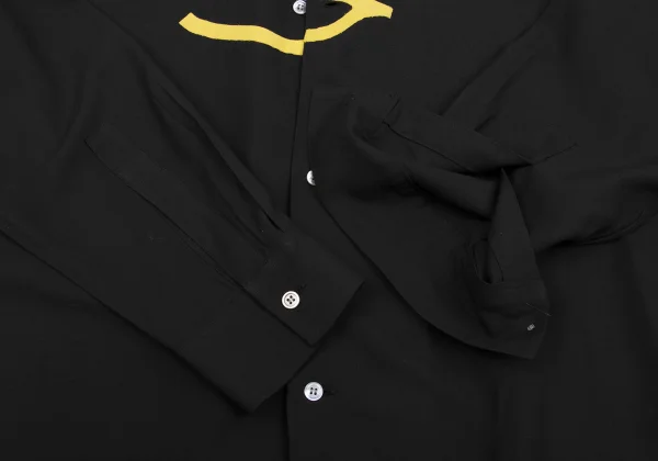 Yohji Yamamoto POUR HOMME Bird Patch Rayon Shirt K-161250_007