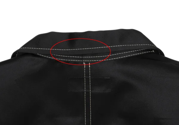 Yohji Yamamoto POUR HOMME Knit Switching Shiny Shirt Jacket K-161251_014