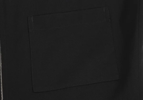 Yohji Yamamoto POUR HOMME Wool Gaba Zip Vest K-161252_006