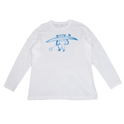 Yohji Yamamoto POUR HOMME Drawing Printed T Shirt