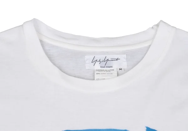 Yohji Yamamoto POUR HOMME Drawing Printed T Shirt K-161253_003