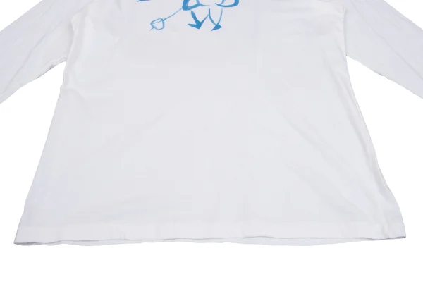 Yohji Yamamoto POUR HOMME Drawing Printed T Shirt K-161253_010