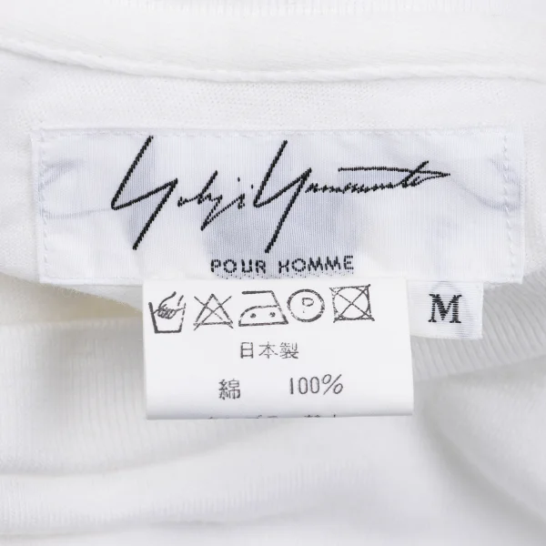 Yohji Yamamoto POUR HOMME Drawing Printed T Shirt K-161253_016