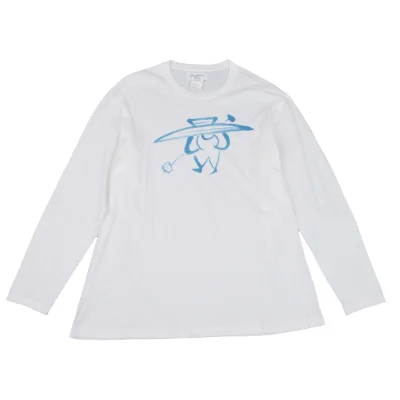 Yohji Yamamoto POUR HOMME Drawing Printed T Shirt