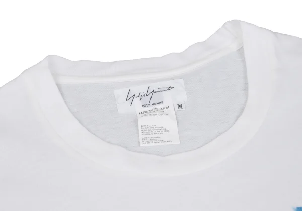 Yohji Yamamoto POUR HOMME Drawing Printed T Shirt K-161254_004