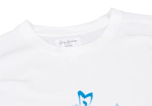 Yohji Yamamoto POUR HOMME Snowman Drawing Print Top K-161255_003