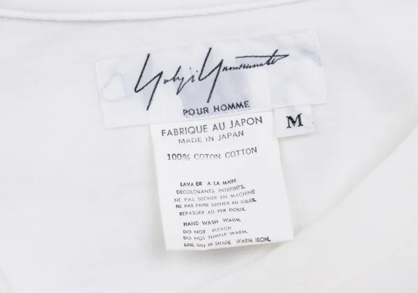 Yohji Yamamoto POUR HOMME Snowman Drawing Print Top K-161255_018