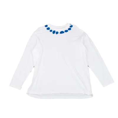 Yohji Yamamoto POUR HOMME Dot Drawing Print Top