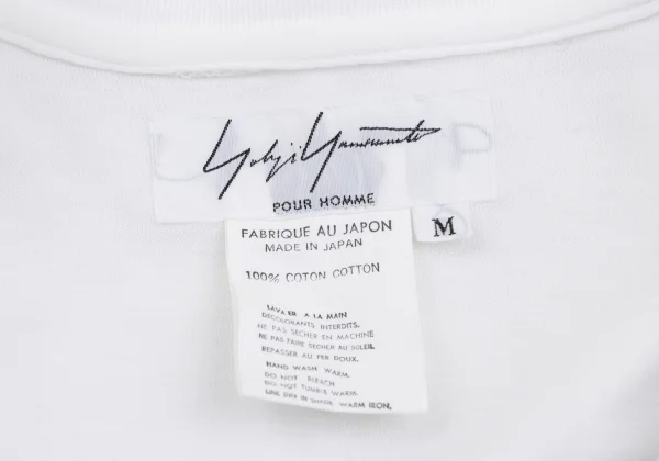 Yohji Yamamoto POUR HOMME Dot Drawing Print Top K-161257_013