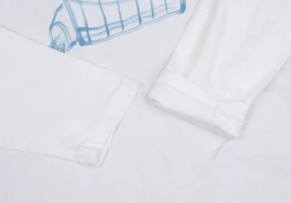 Yohji Yamamoto POUR HOMME Japanese-style Drawing Print T-shirt K-161258_006