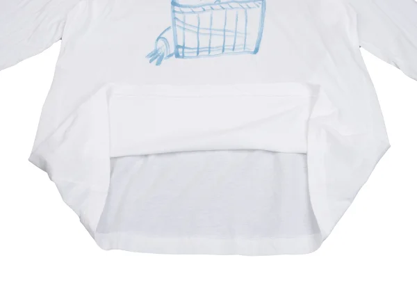 Yohji Yamamoto POUR HOMME Japanese-style Drawing Print T-shirt K-161258_010