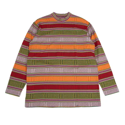 Yohji Yamamoto POUR HOMME Native Jacquard Cotton Knit Top