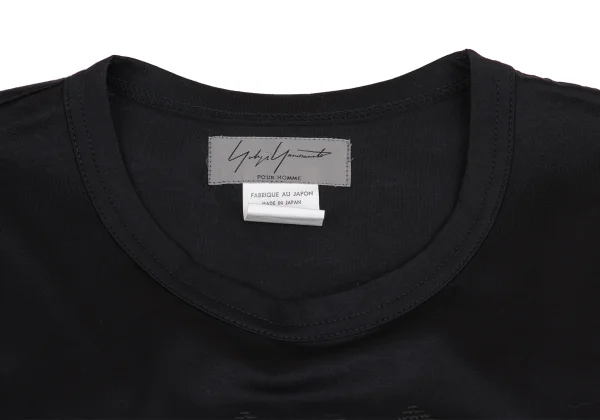 Yohji Yamamoto POUR HOMME Geometric Sashiko T Shirt K-161262_003