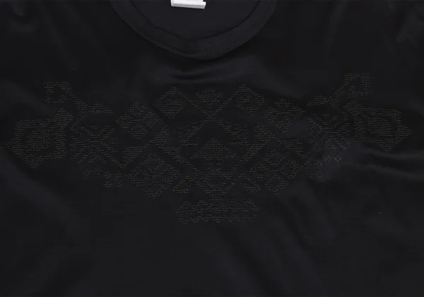 Yohji Yamamoto POUR HOMME Geometric Sashiko T Shirt K-161262_004