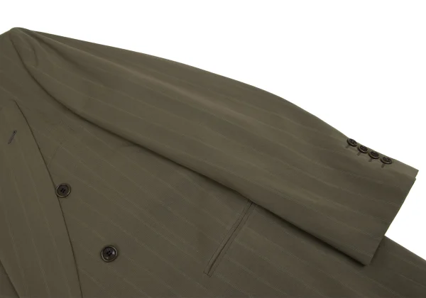 VALENTINO GARAVANI Wool Blend Stripe Double Jacket K-161263_007