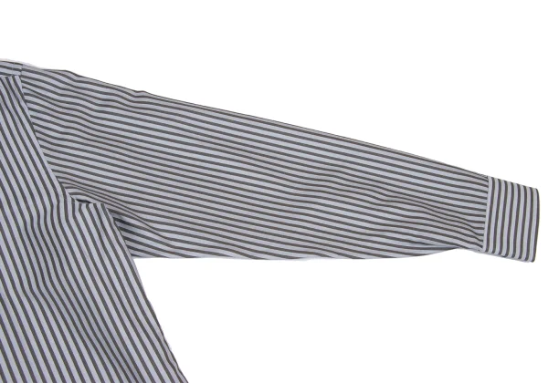 ARMANI COLLEZIONI Cotton Striped Long Sleeve Shirt K-161265_005