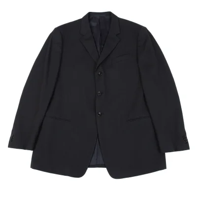ARMANI COLLEZIONI Diagonal Striped Wool Jacket