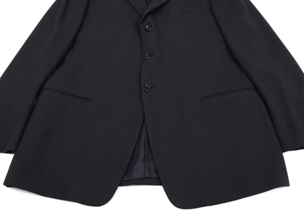 ARMANI COLLEZIONI Diagonal Striped Wool Jacket K-161266_009