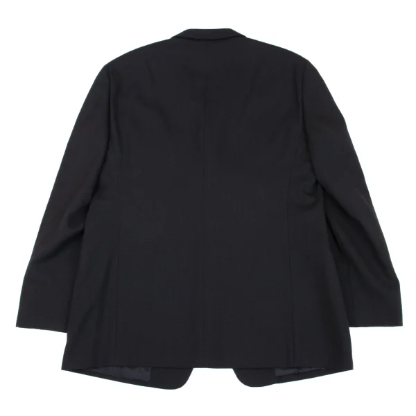 ARMANI COLLEZIONI Diagonal Striped Wool Jacket K-161266_013