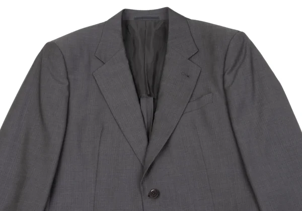 ARMANI COLLEZIONI Wool Striped 3B Jacket K-161267_002